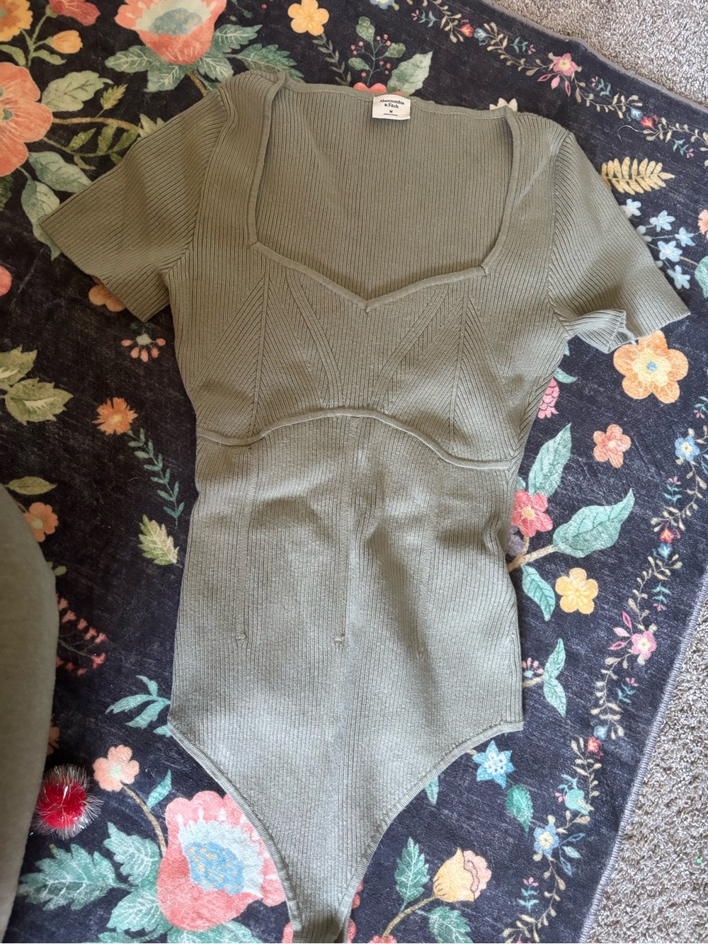 Abercrombie & Fitch Ribbed Bodysuit